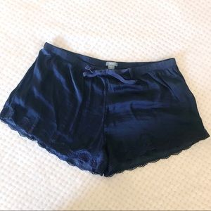 Aerie silk sleep shorts